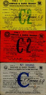 NYCTA transit passes